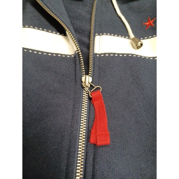 Norton Mcnaughton Petite PL PS Track Suit Blue White Jacket Pants - Picture 4 of 7